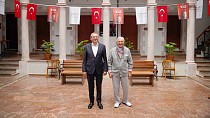Koç Holding Yönetim Kurulu Onursal Başkanı M. Rahmi Koç’tan Başkan Mesut Ergin’e ziyaret