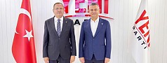 MESUT ERGİN’DEN ANKARA’DA ÖZGÜR ÖZEL’E ZİYARET