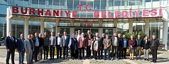 MUHTARLAR BURHANİYE BELEDİYESİNDE BİR ARAYA GELDİ