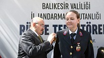 İL JANDARMA KOMUTANLIĞI RÜTBE TERFİ TÖRENİ, VALİ USTAOĞLU’NUN KATILIMIYLA GERÇEKLEŞTİRİLDİ