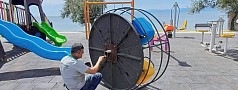 PARK VE BAHÇELER MÜDÜRLÜĞÜ ÇALIŞIYOR, BURHANİYE GÜZELLEŞİYOR