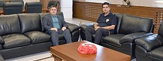REKTÖR OĞURLU’DAN İL EMNİYET MÜDÜRÜ YAMAN’A ZİYARET