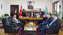 TARIM VE ORMAN İL MÜDÜRÜ DÜZGÜN’DEN REKTÖR OĞURLU’YA ZİYARET
