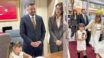 SINIF BAŞKANLIĞINI KAYBETMİŞTİ, İL BAŞKANI OLDU, BAŞKAN AYDEMİR KOLTUĞUNU MİNİK İREM’E BIRAKTI!