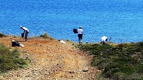 Akdeniz’i Temizleyelim Projesi ile çevre temizliği yaptılar - haberi