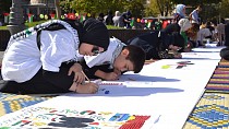 BALIKESİR’İN ÇOCUKLARI FİLİSTİNLİ KARDEŞLERİNİN YANINDA - haberi