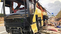 Bandırma'da otobüs kazası, 4 ölü 42 yaralı  - haberi