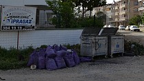 Çöp konteynırı yetersiz gelince - haberi
