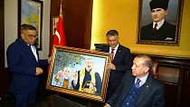 Cumhurbaşkanı Erdoğan'ın zeytin hasadı tablo oldu - haberi