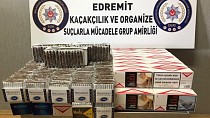 Edremit'te kaçak tütün operasyonu  - haberi