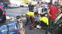 Edremit’te motosikletler çarpıştı, 1 yaralı  - haberi
