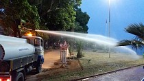 Edremit’te parklar yıkanıyor - haberi