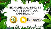 EKOTURİZM ALANINDAKİ YAPI VE DONATILAR YAPTIRILACAK - haberi
