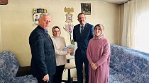 HAVRAN KAYMAKAMI ENVER ÖZDERİN, ŞEHİT AİLELERİNİ ZİYARET ETTİ - haberi