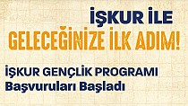 İŞKUR GENÇLİK PROGRAMI BAŞVURULARI BAŞLADI - haberi