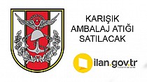 KARIŞIK AMBALAJ ATIĞI SATILACAK - haberi