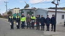 KAYMAKAM ODABAŞ’TAN TRAFİK TEDBİRLERİ KAPSAMINDA JANDARMA KONTROL NOKTALARINA ZİYARET - haberi