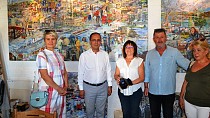 Kültür ve Sanat kenti; Küçükköy’de sergi açılışları - haberi