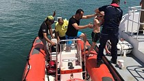 Yaralı çocuk için Sahil Güvenlik tıbbi tahliye yaptı  - haberi