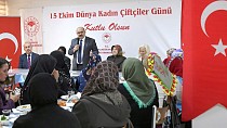 VALİ USTAOĞLU, KADIN ÇİFTÇİLERLE BULUŞTU