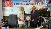 Van Ticaret ve Sanayi Odası Heyetinden Edremit Körfezi Vanlılar Derneğine anlamlı ziyaret - haberi