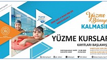 Yüzme kursları pandemi kuralları çerçevesinde 10 Ağustos’ta başlayacak